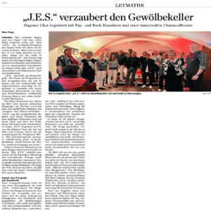 Der verzauberte Keller…